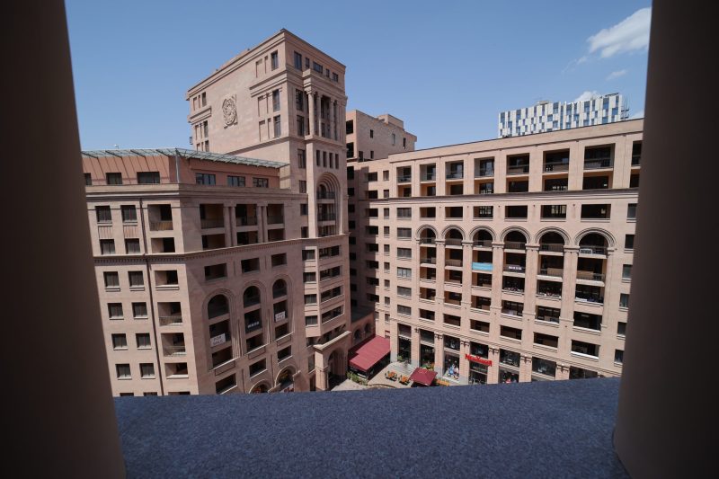 Balcony view of Northern Avenue